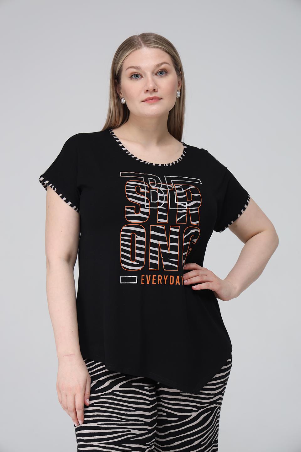 Футболка Doris Streich с принтом