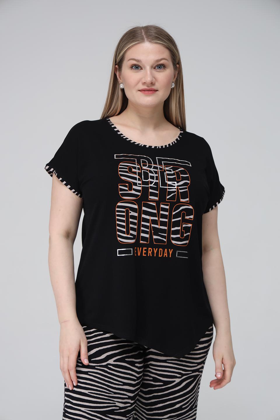 Футболка Doris Streich с принтом