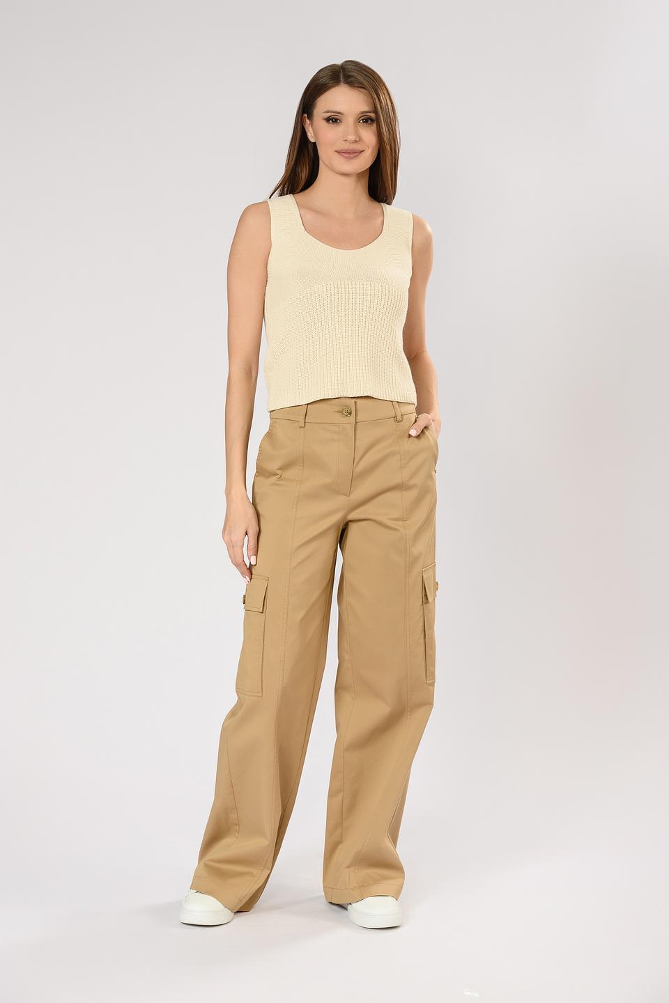 Жилет Penny Black Grey вязаный бежевый