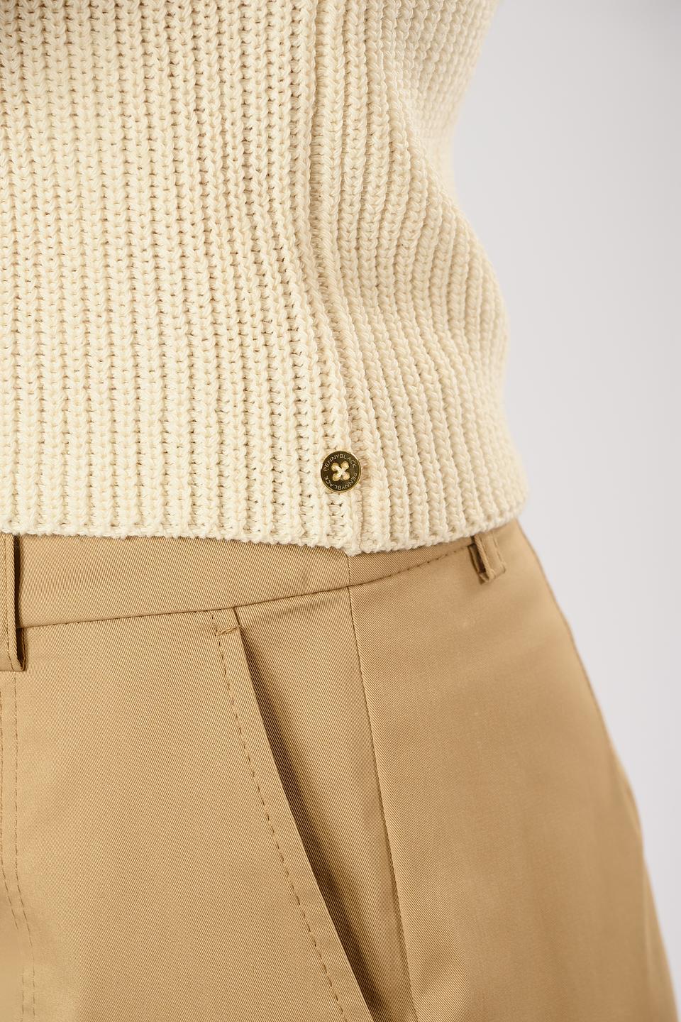 Жилет Penny Black Grey вязаный бежевый