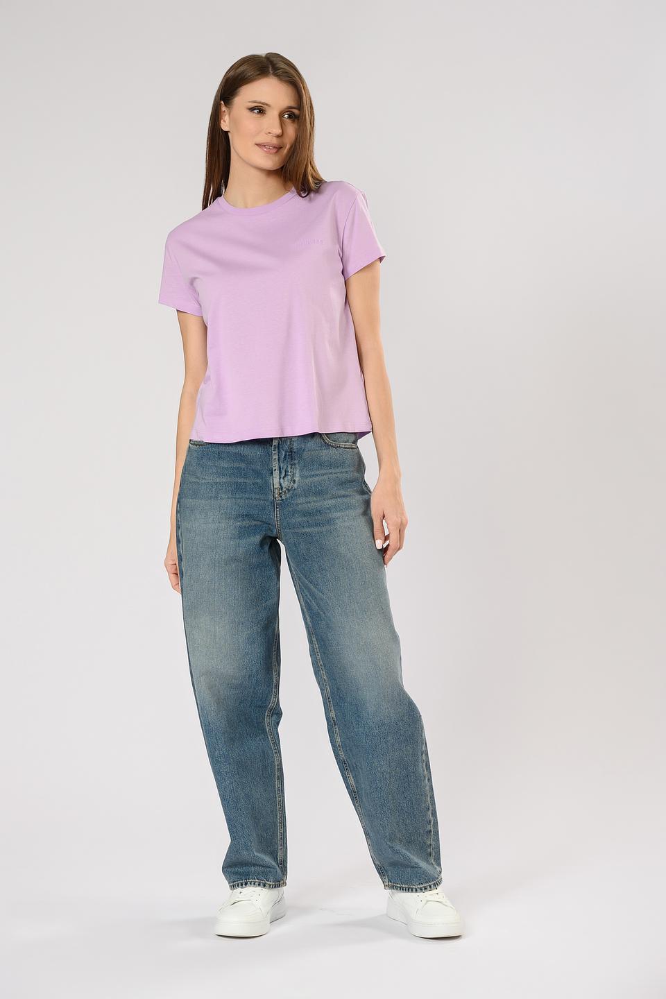 Футболка Patrizia Pepe жен. сиреневая