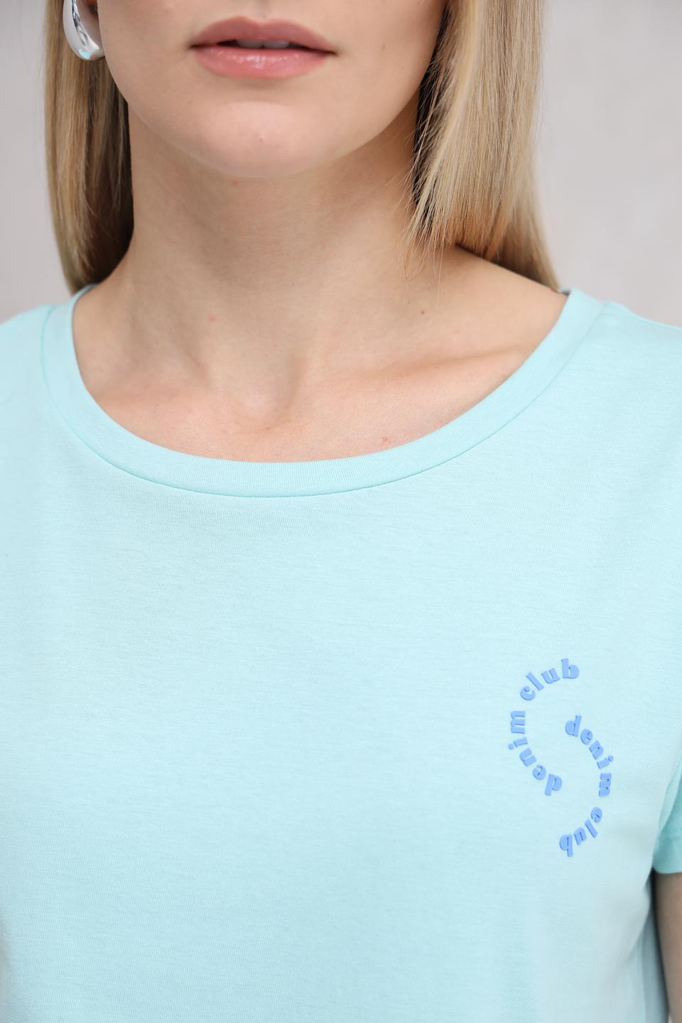 Футболка Tom Tailor denim мятная
