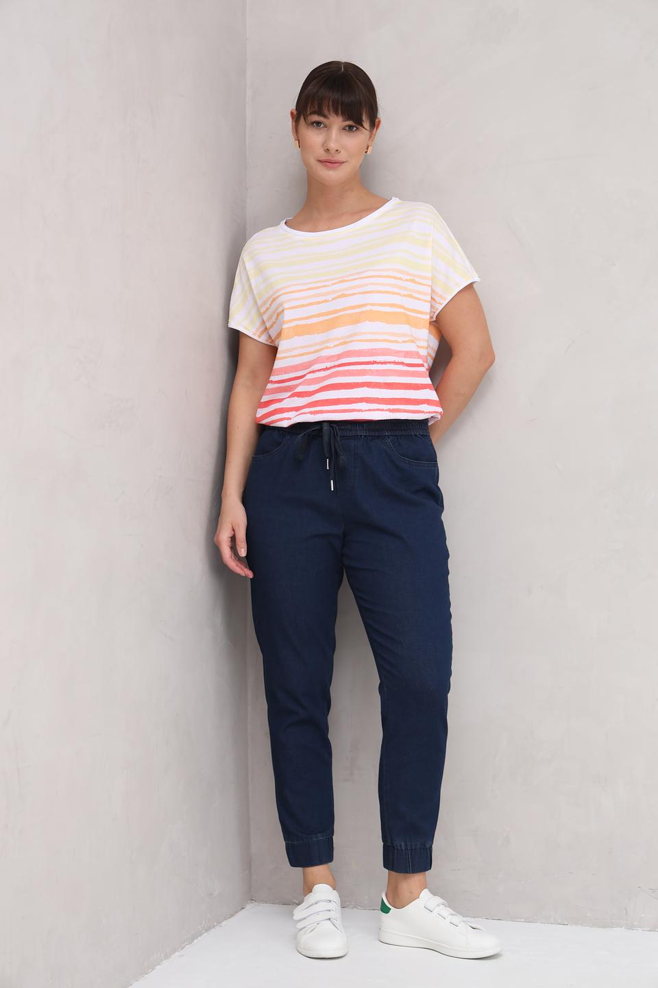 Футболка Time Zone в полоску