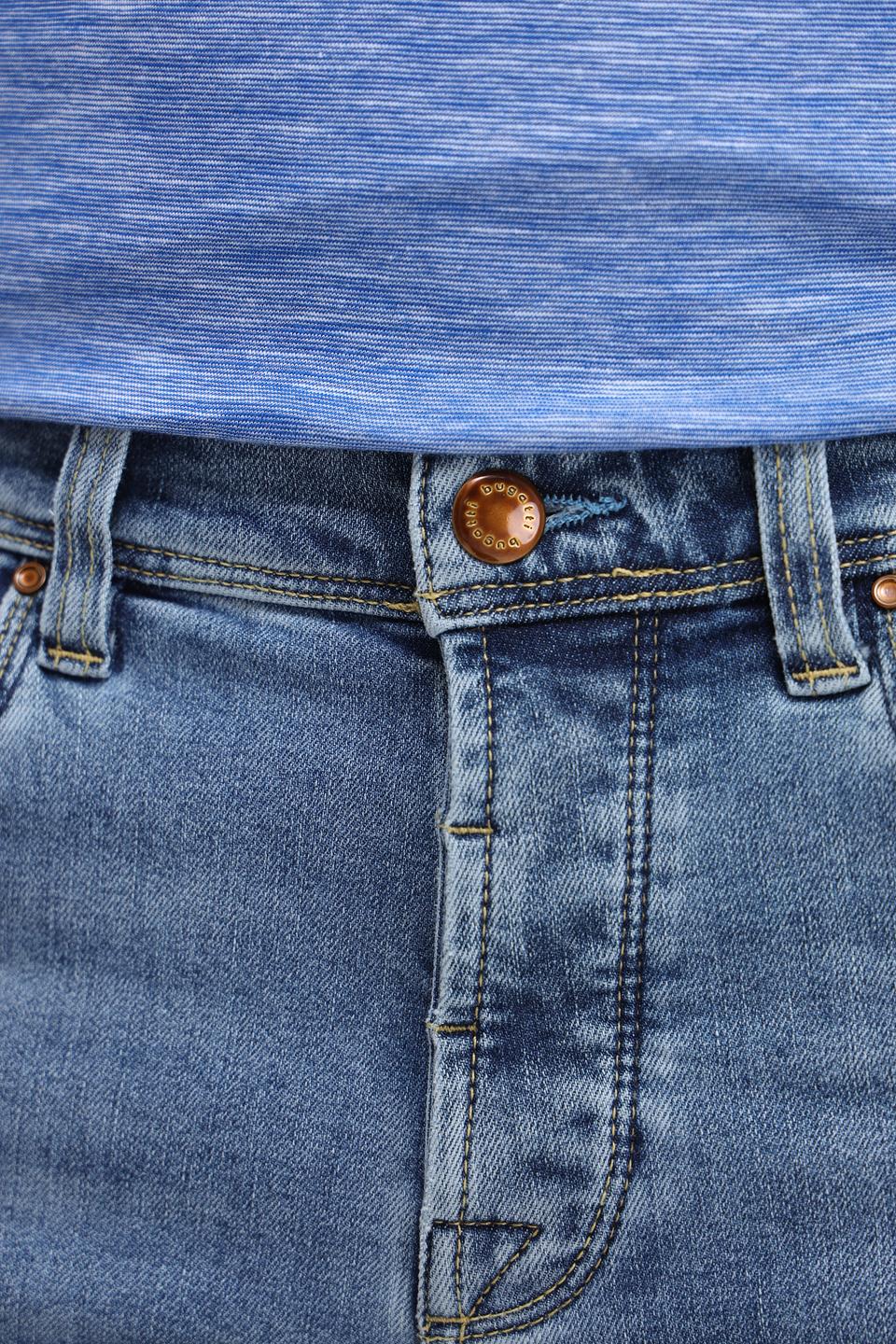 Джинсы Bugatti Slim Fit голубые