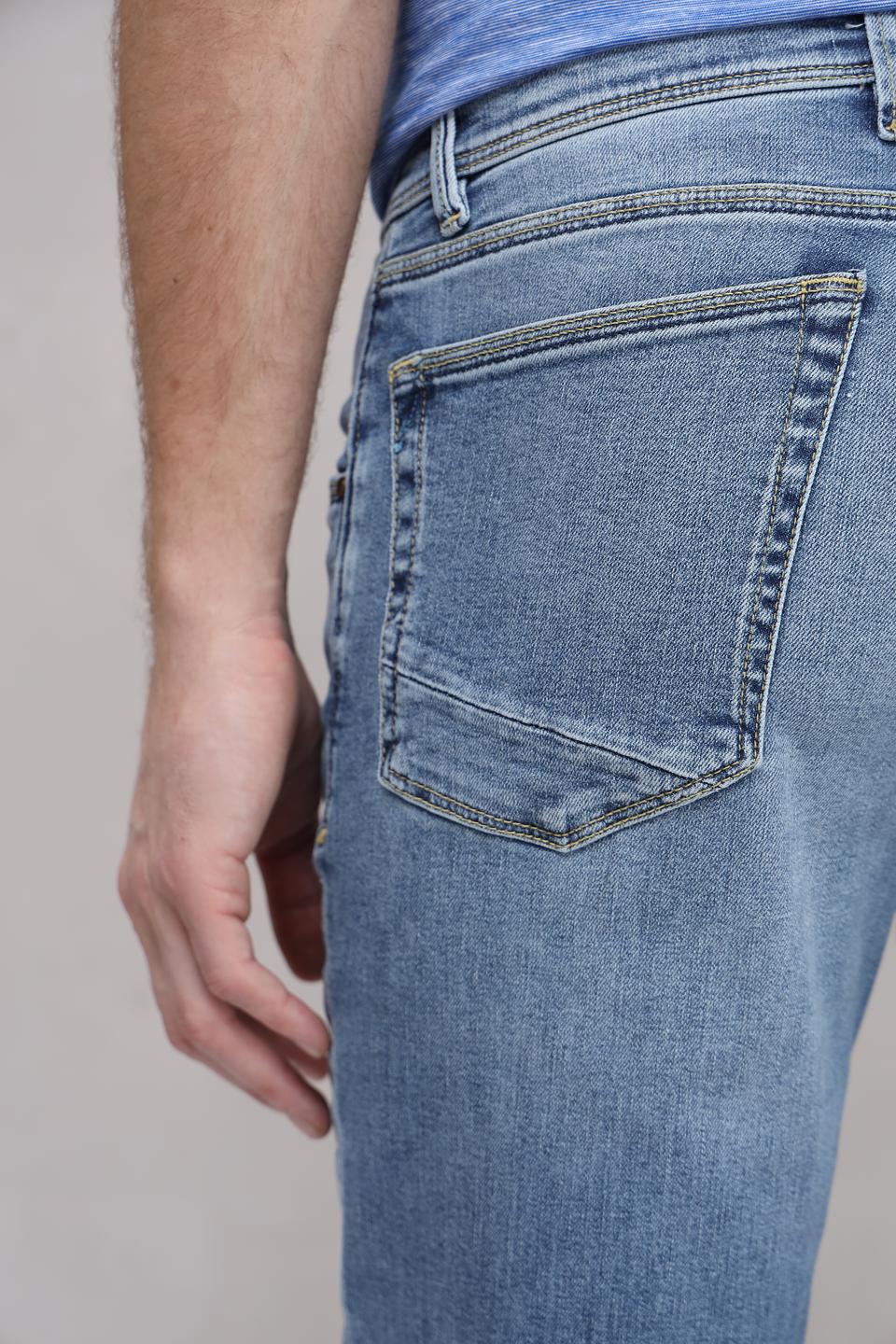 Джинсы Bugatti Slim Fit голубые