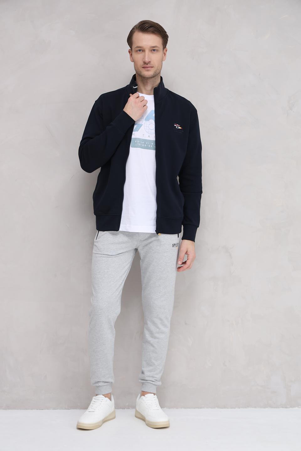 Кардиган Granchio мужской тёмно-синий