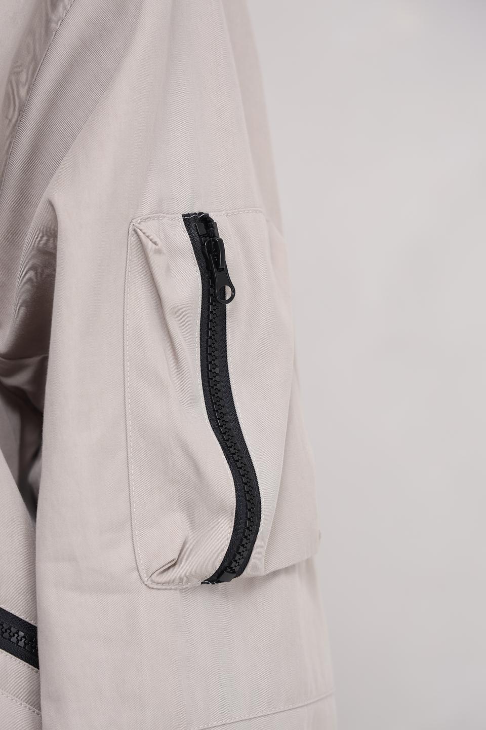 Ветровка White Label бежевая