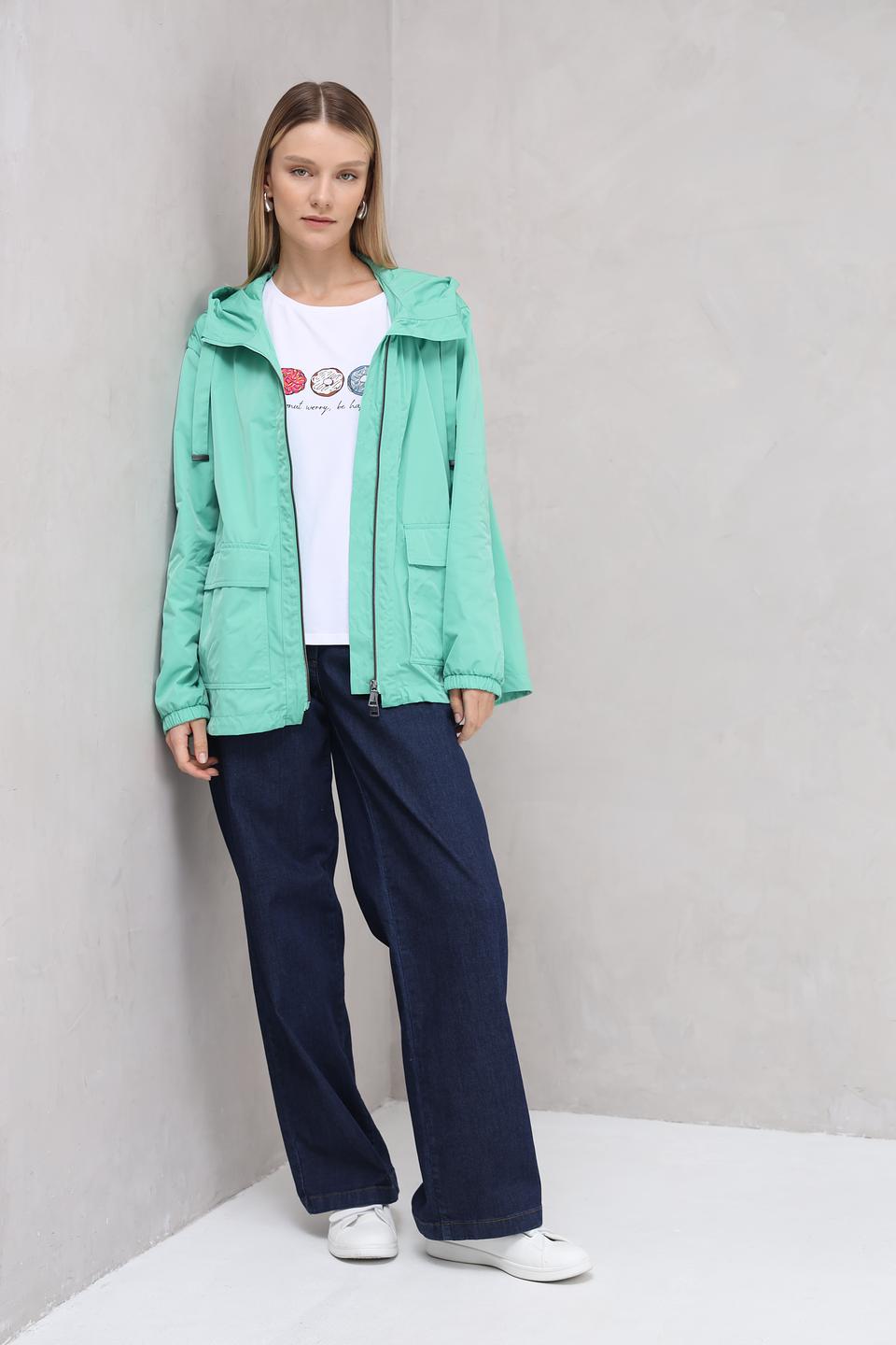 Ветровка White Label мятная