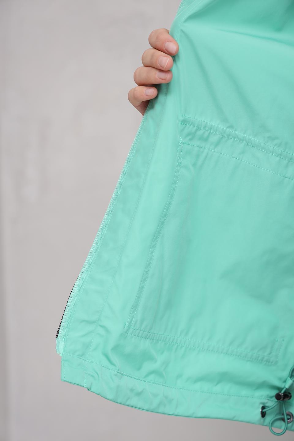 Ветровка White Label мятная