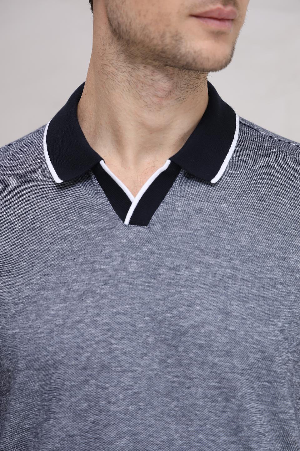 Поло Bugatti с контрастной отделкой