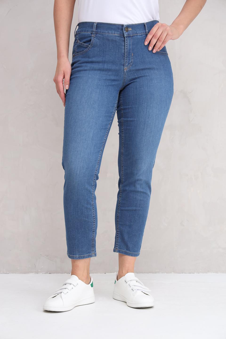 Джинсы Gardeur укороченные синие