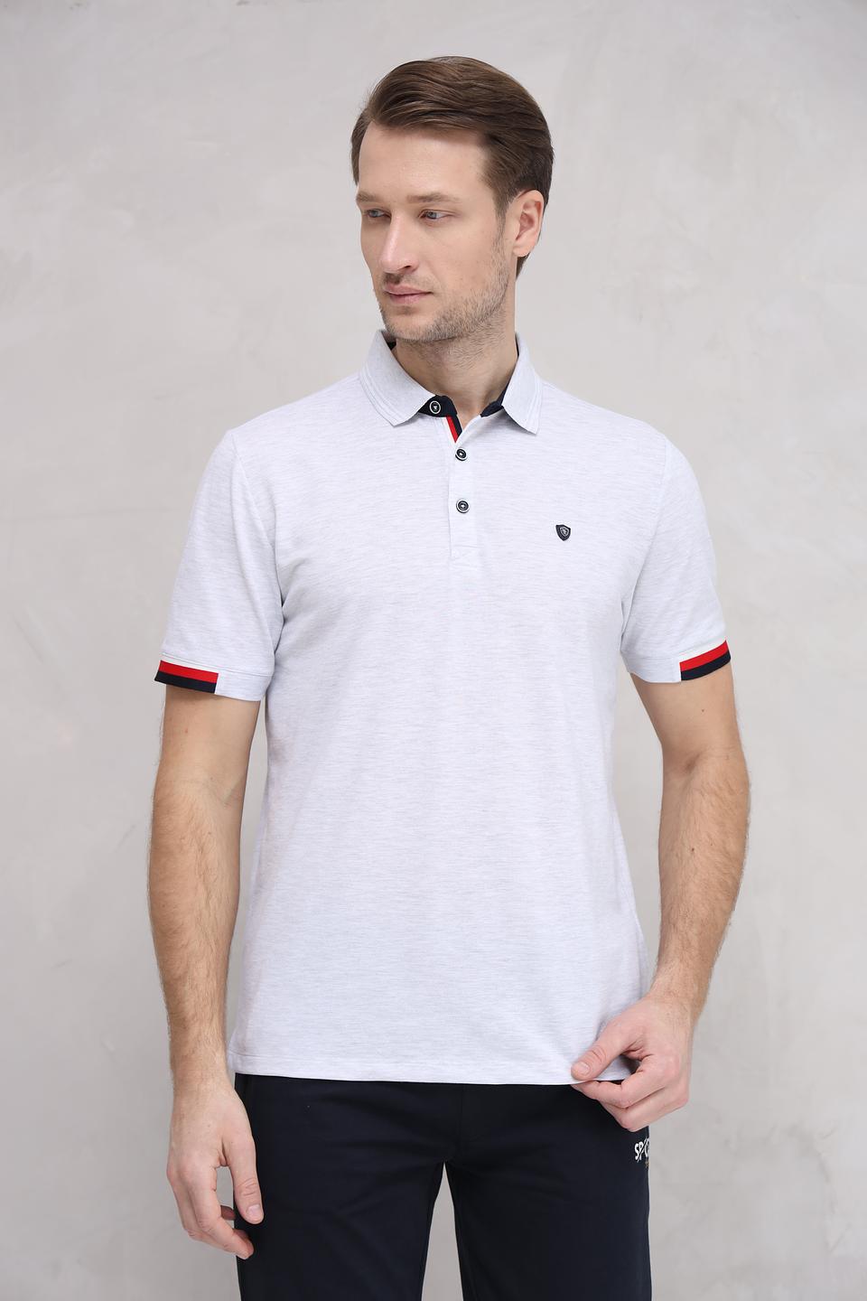 Поло Monte Carlo с красной отделкой