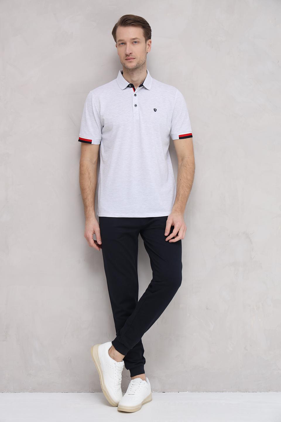 Поло Monte Carlo с красной отделкой