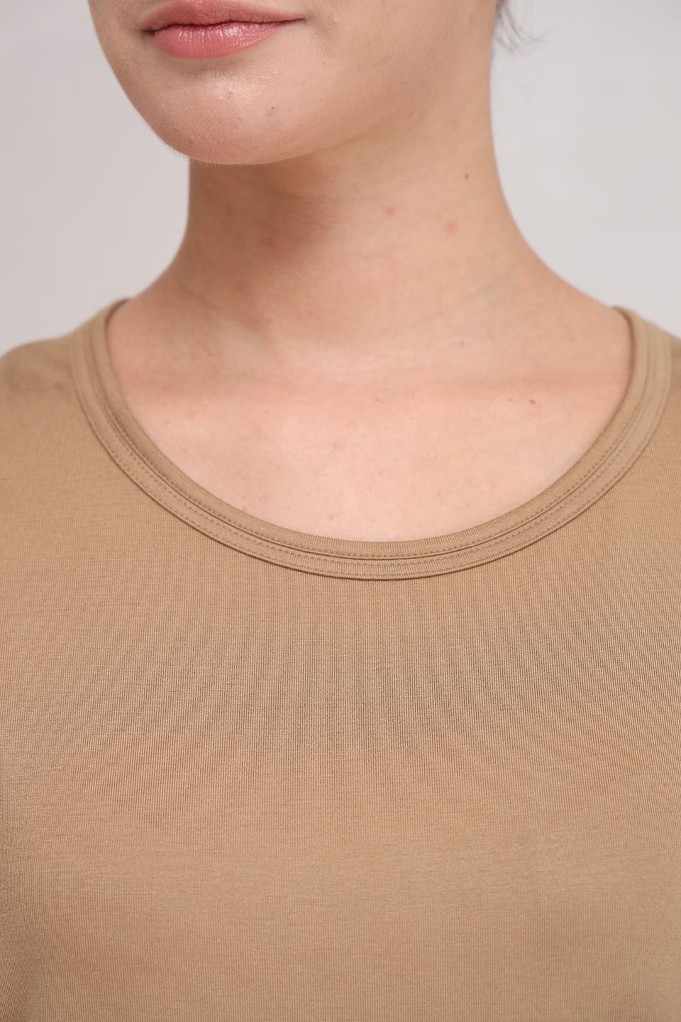 Топ Frank Walder бежевый