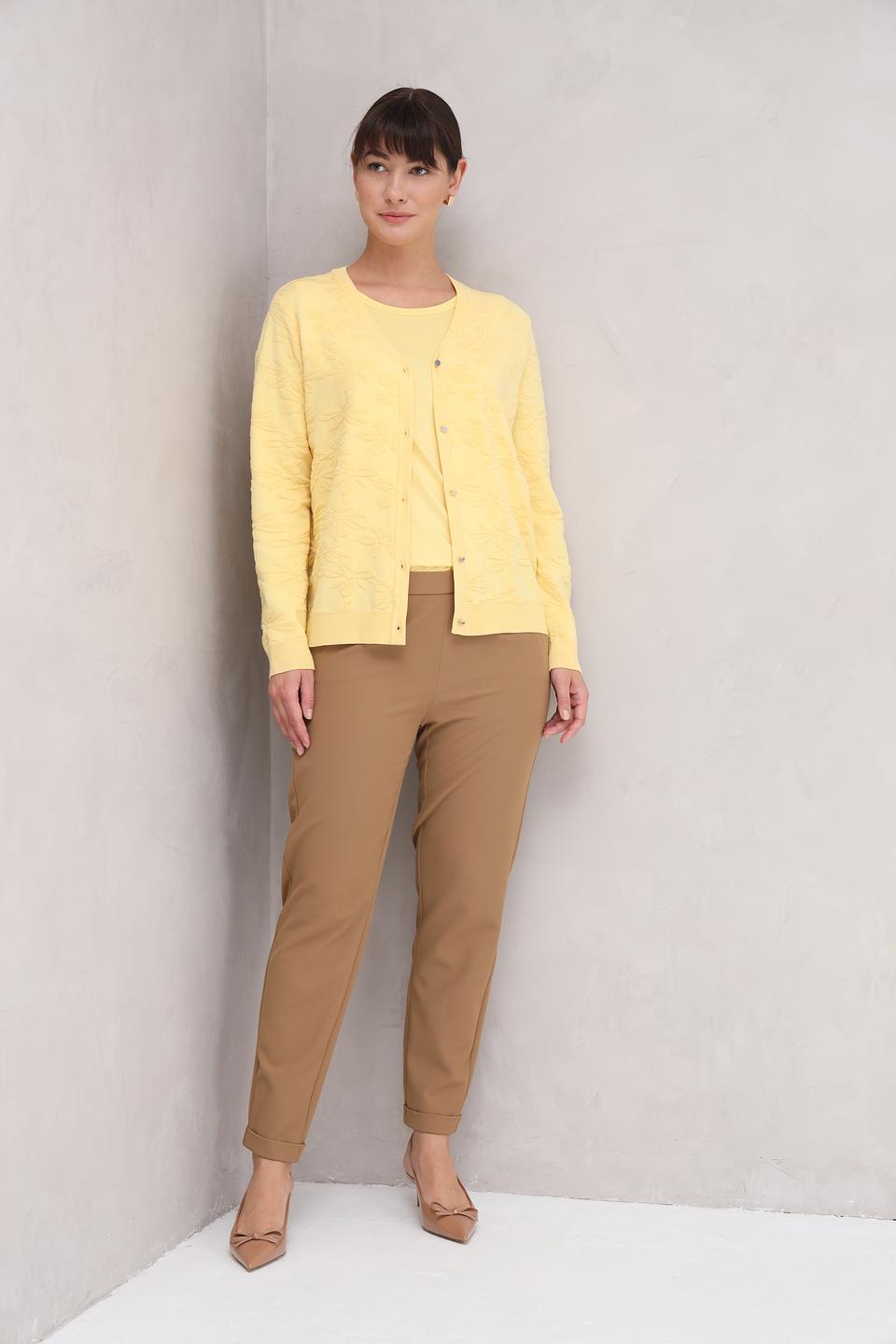 Брюки Frank Walder кюлоты бежевые