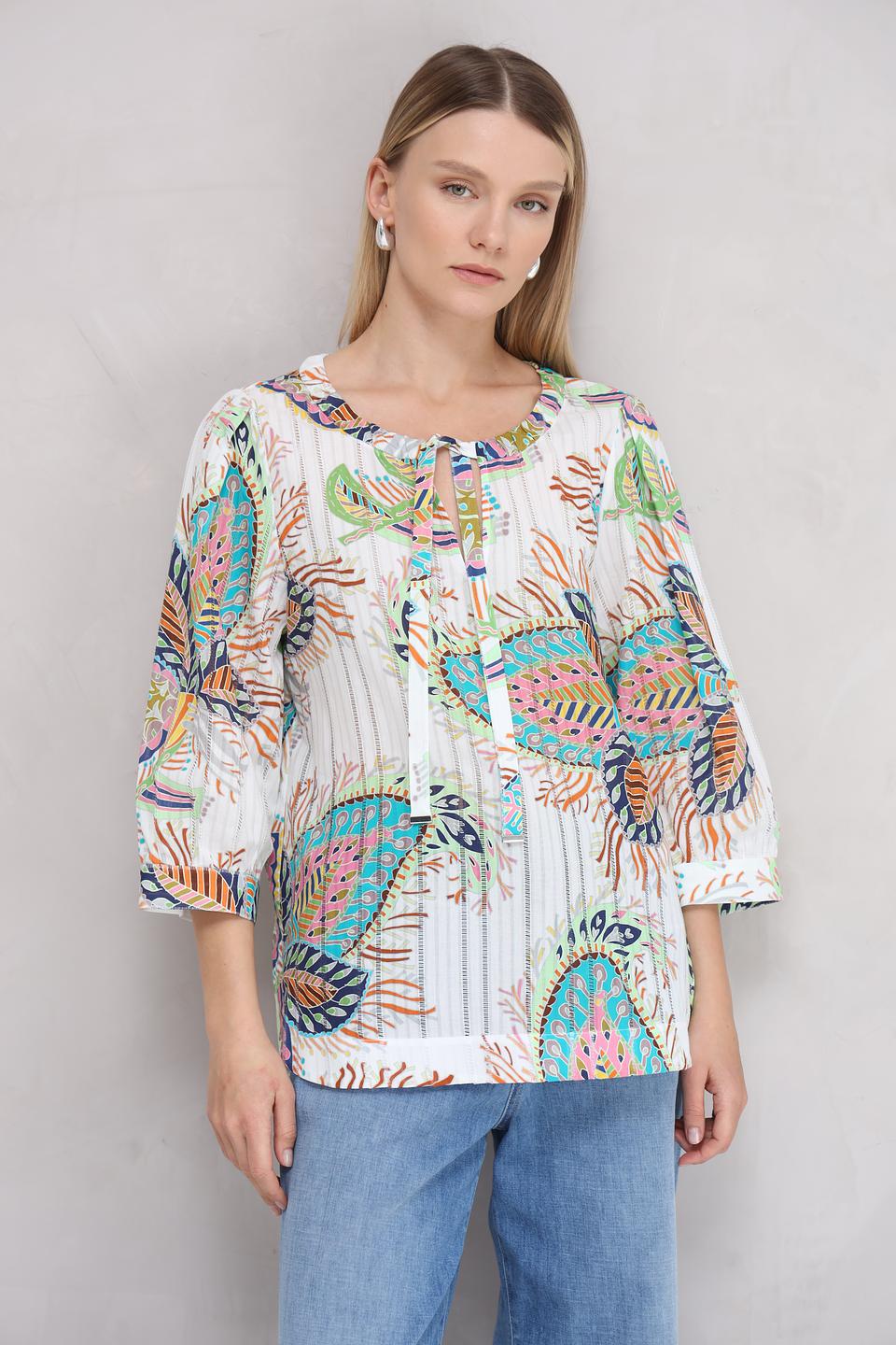 Блуза Marc Cain с принтом