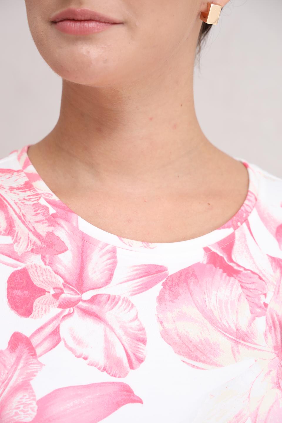 Футболка Monari с цветочным принтом