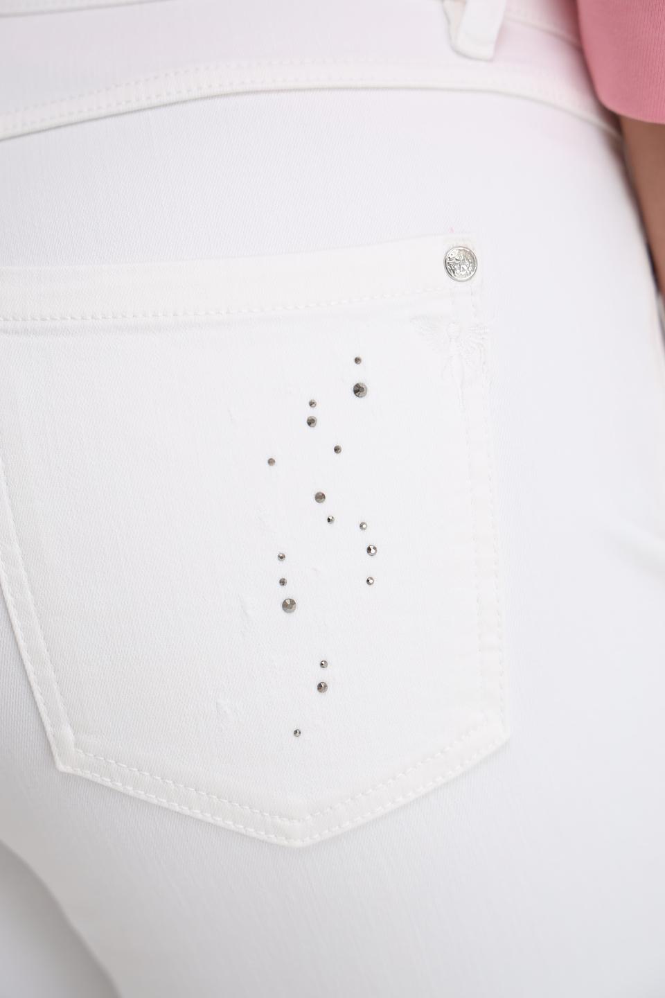 Джинсы Monari с пятнами