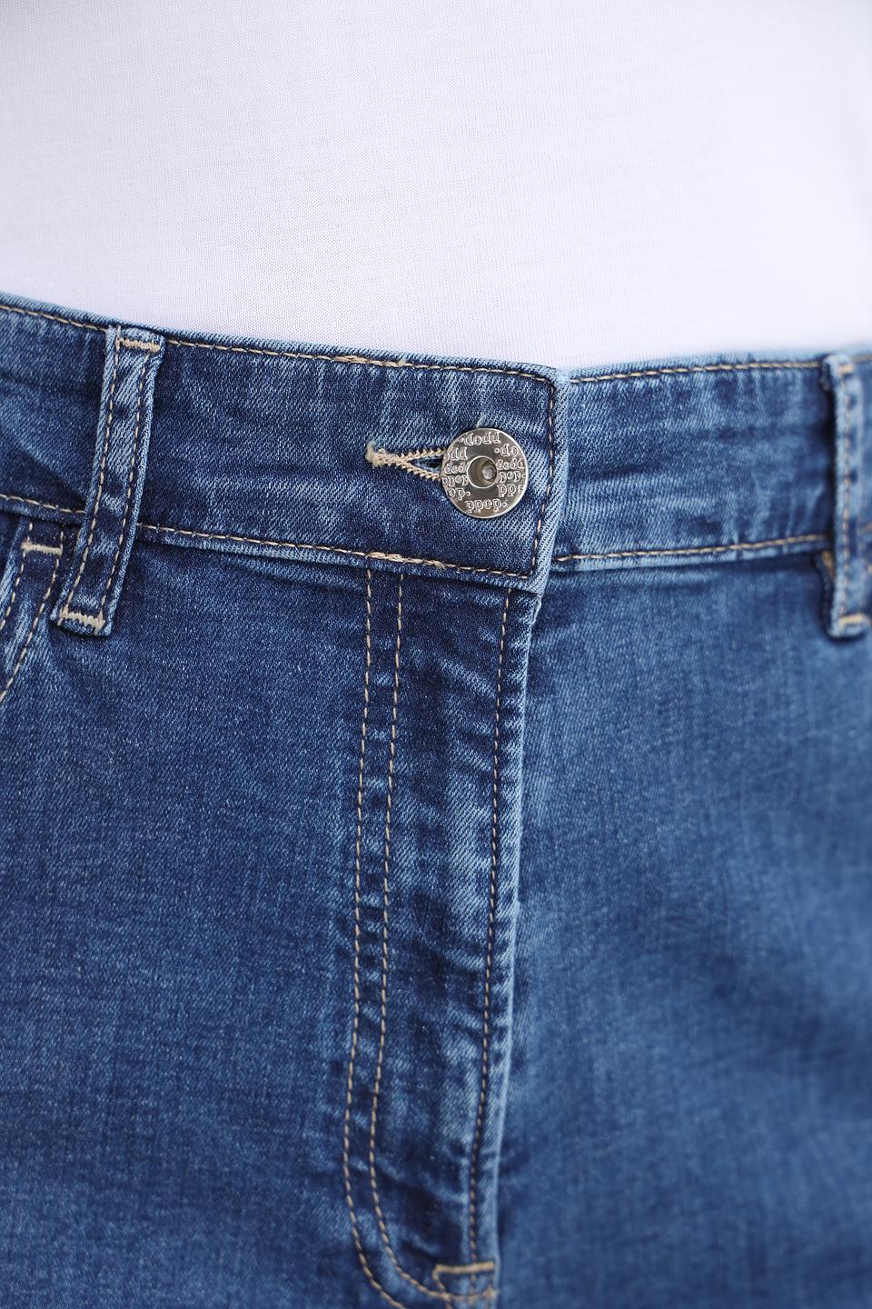 Джинсы Ppep. mom fit синие