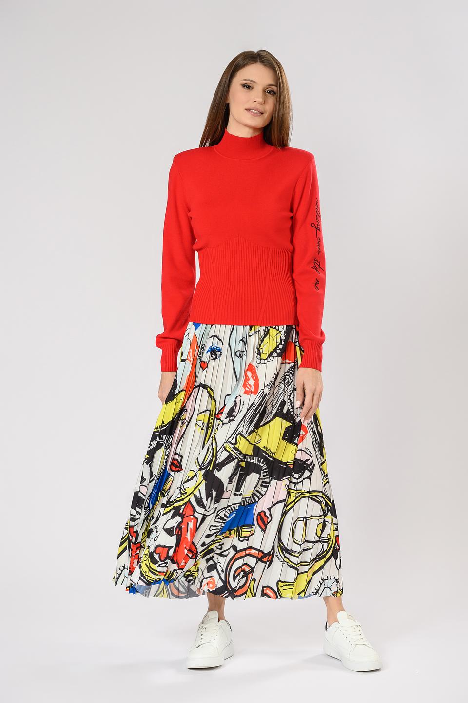 Юбка Leo & Ugo с принтом