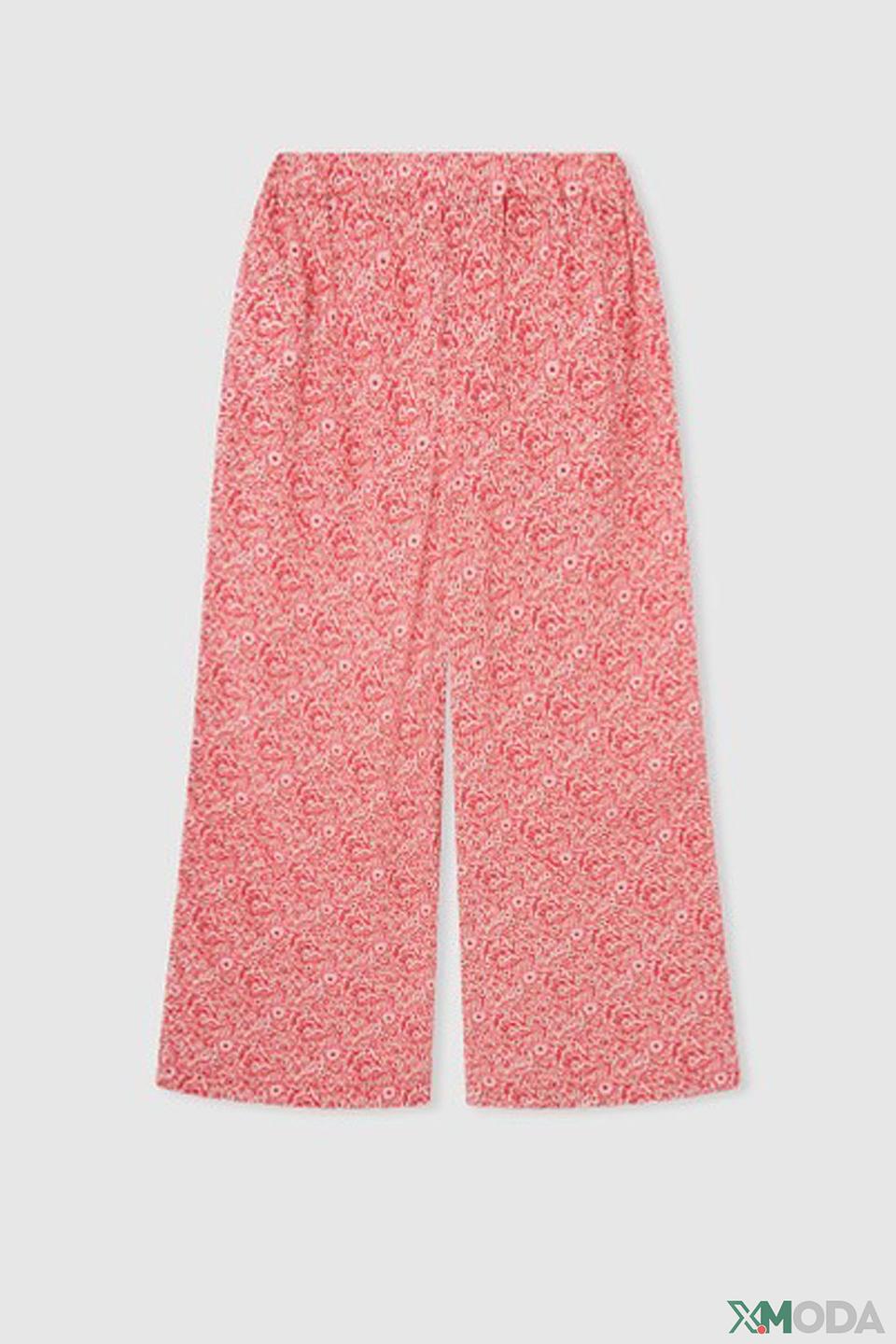 Брюки Pepe Jeans London с цветочным принтом