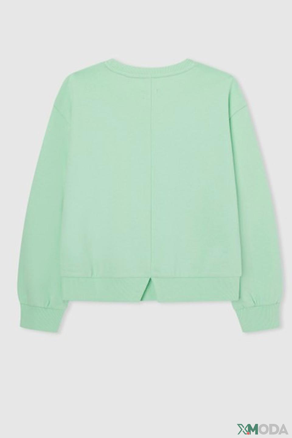 Толстовка Pepe Jeans London зеленая