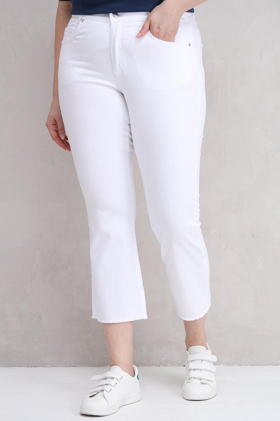Джинсы капри Rabe collection белые