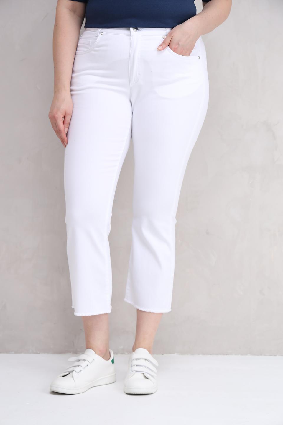 Джинсы капри Rabe collection белые
