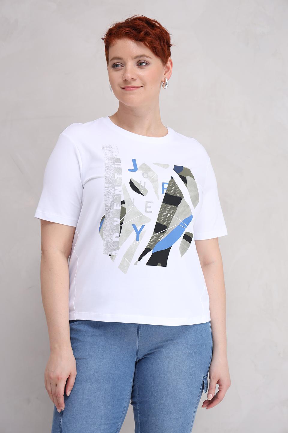 Футболка Rabe collection с принтом