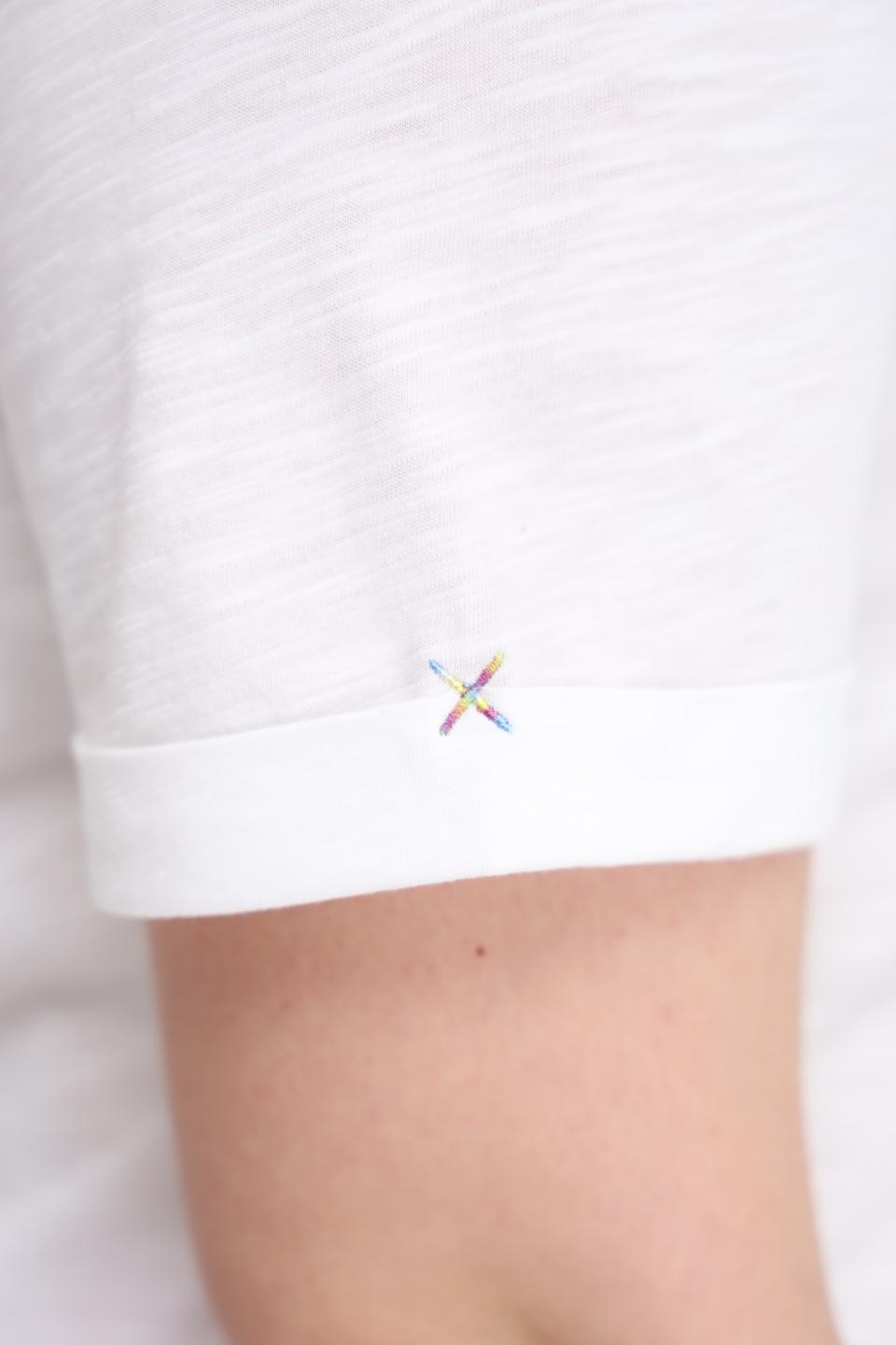 Футболка Lecomte с принтом