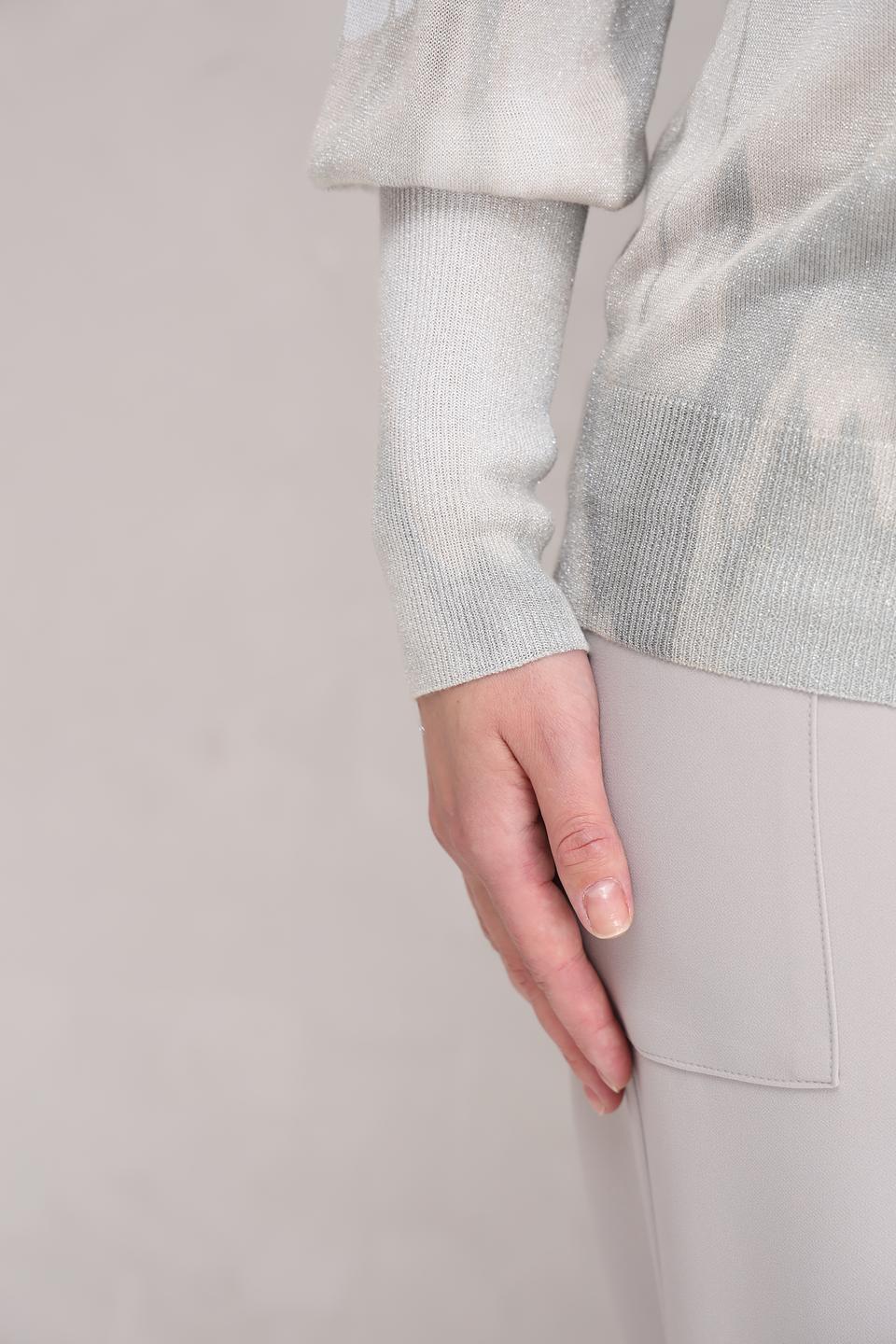 Пуловер Monari Limited Edition серый