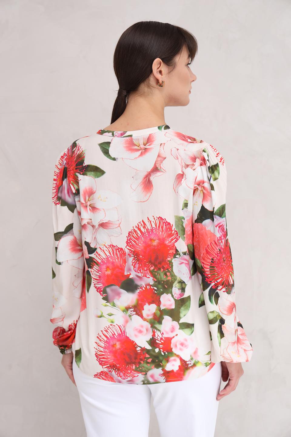 Блуза Monari цветочный принт