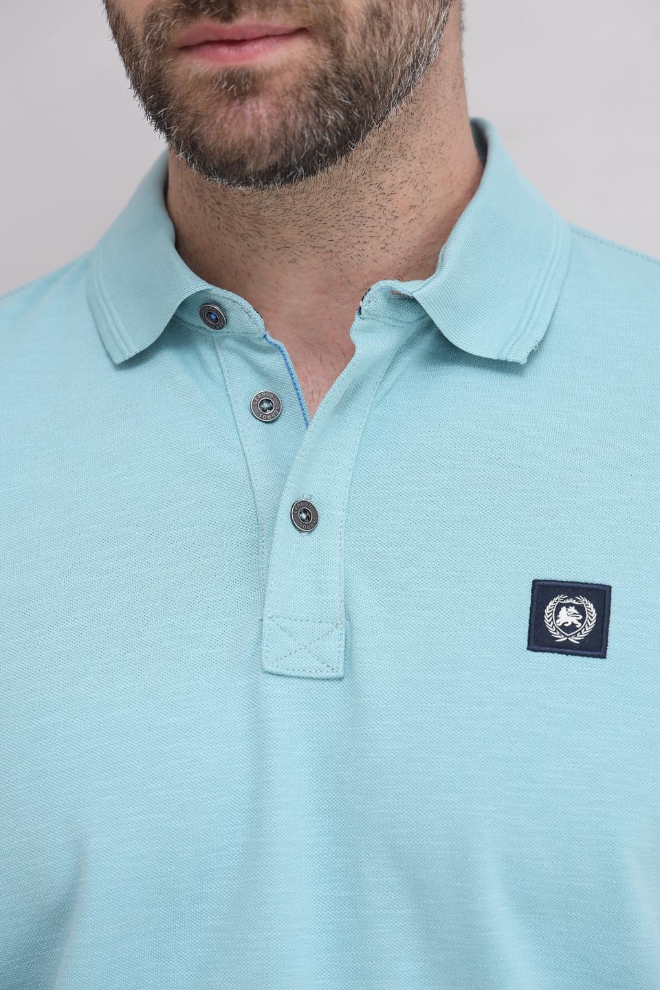 Поло Lerros бирюзовый