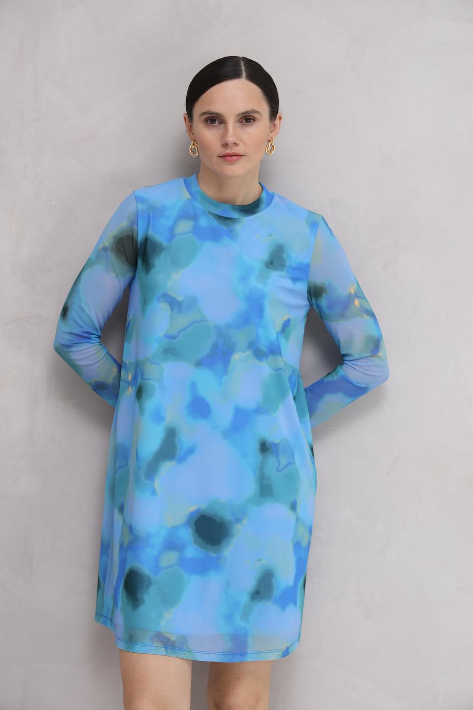 Платье Tom Tailor denim голубое