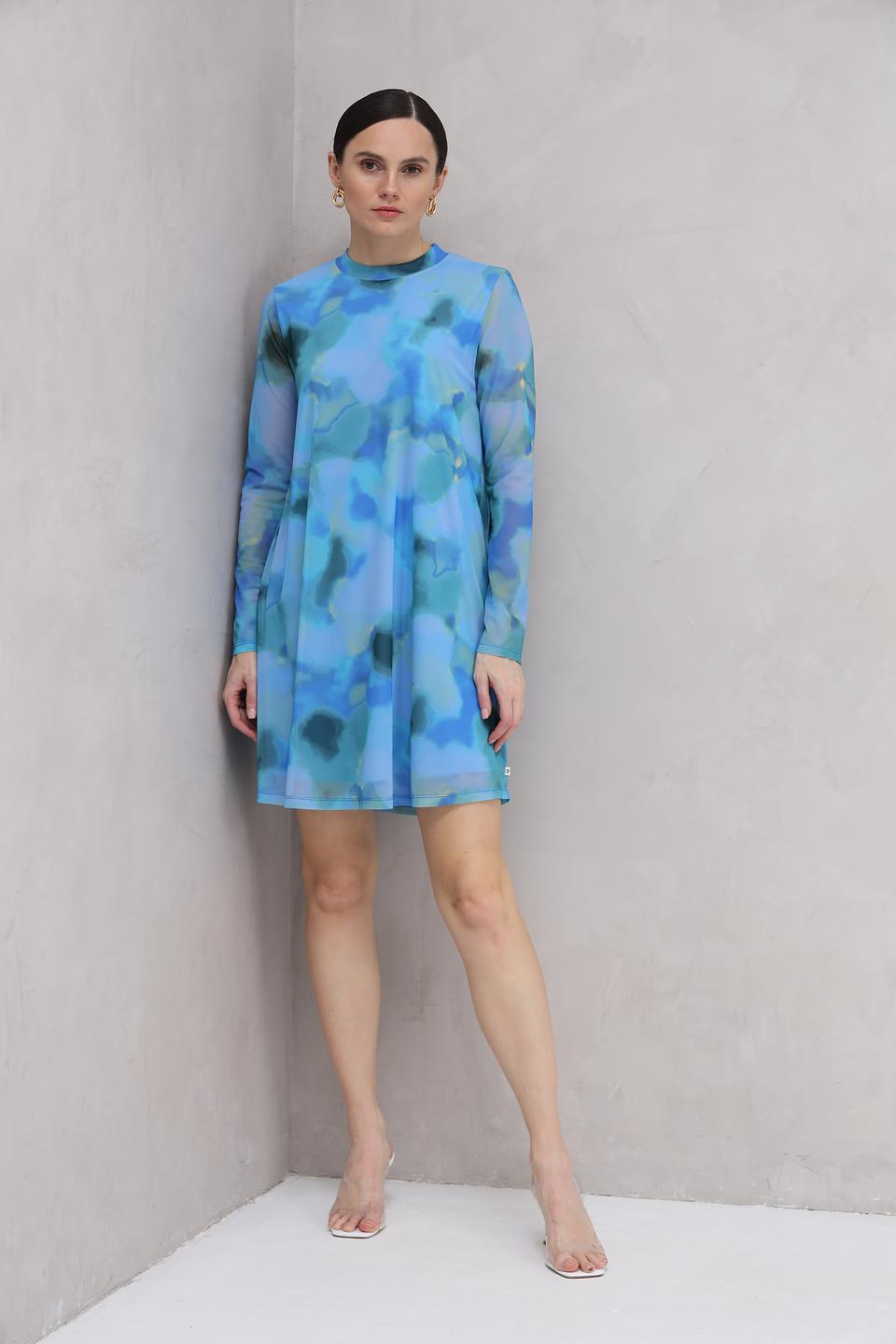 Платье Tom Tailor denim голубое