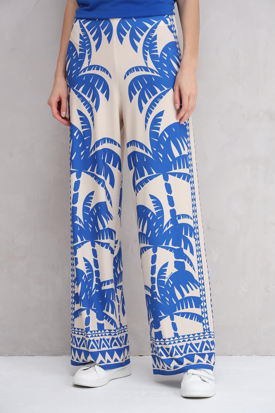 Брюки Miss Lagotte с тропическим принтом