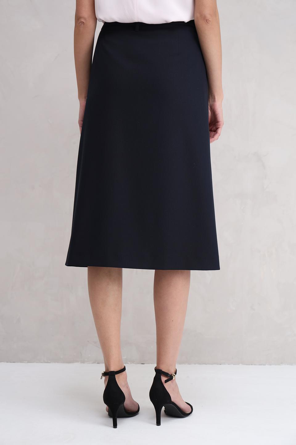 Юбка Gardeur классическая тёмно-синяя