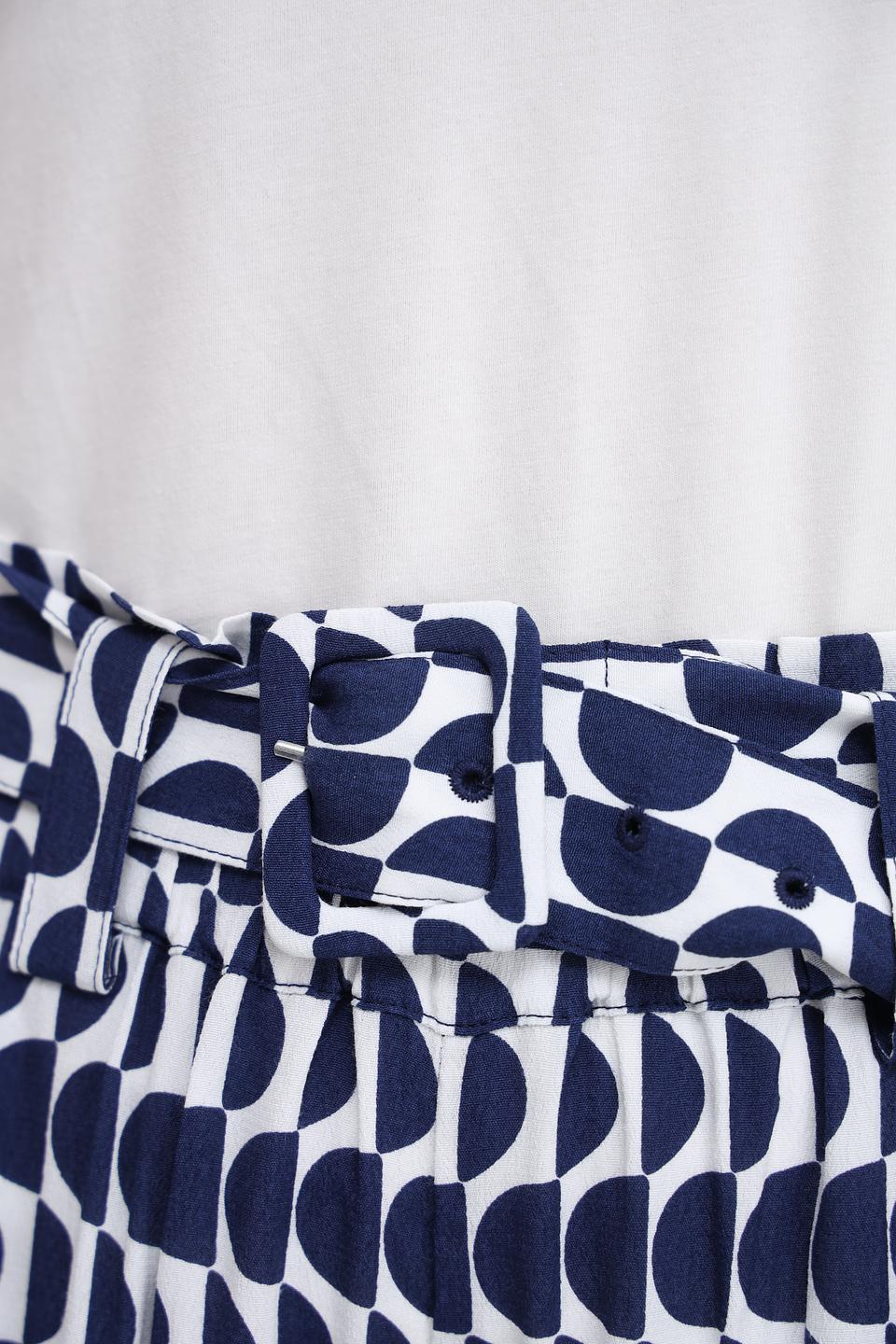 Брюки Olsen в синий принт