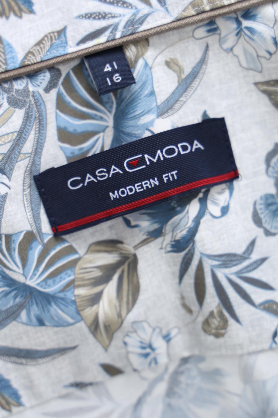 Рубашка кр Casa Moda с принтом