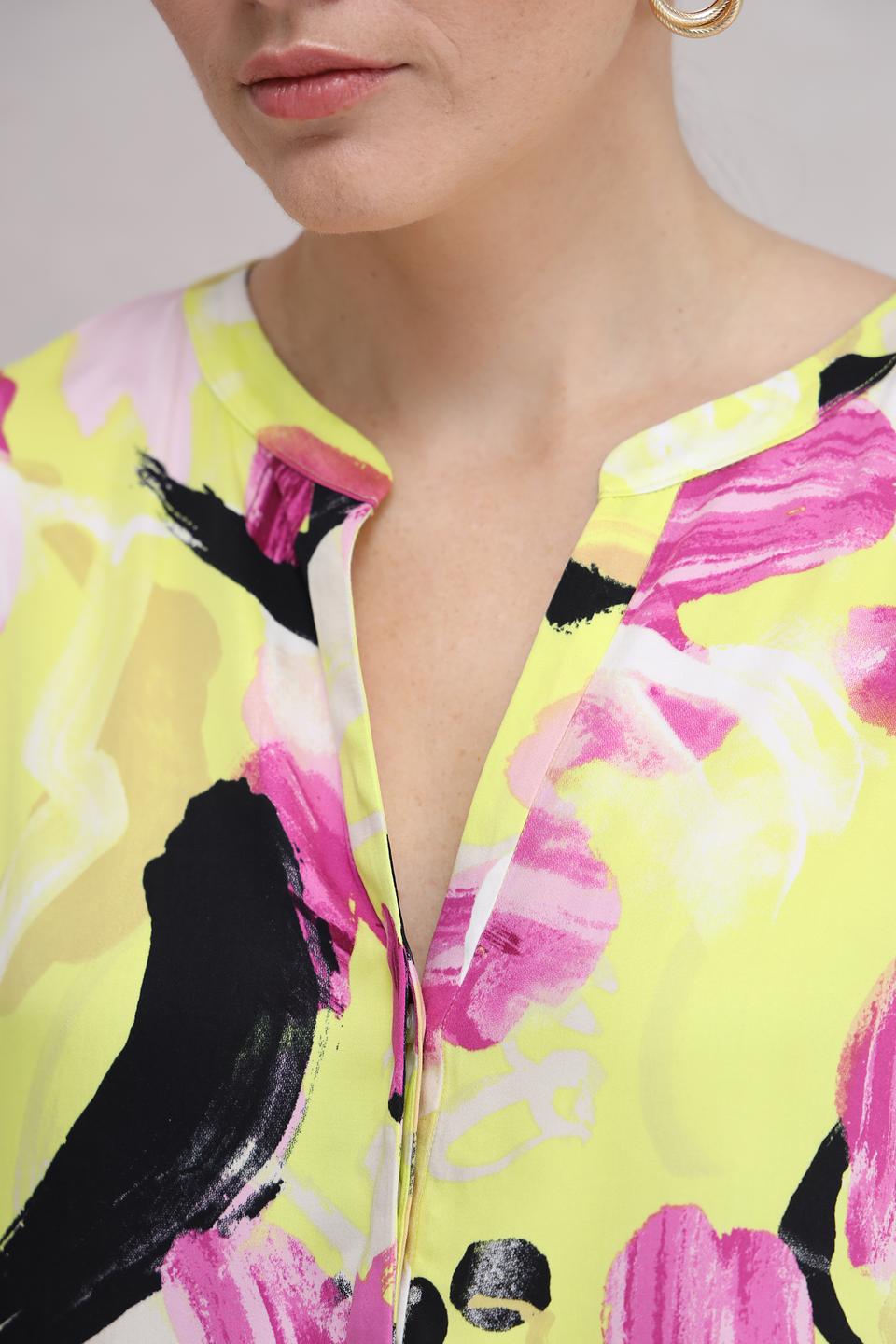 Блуза Taifun с абстрактным принтом