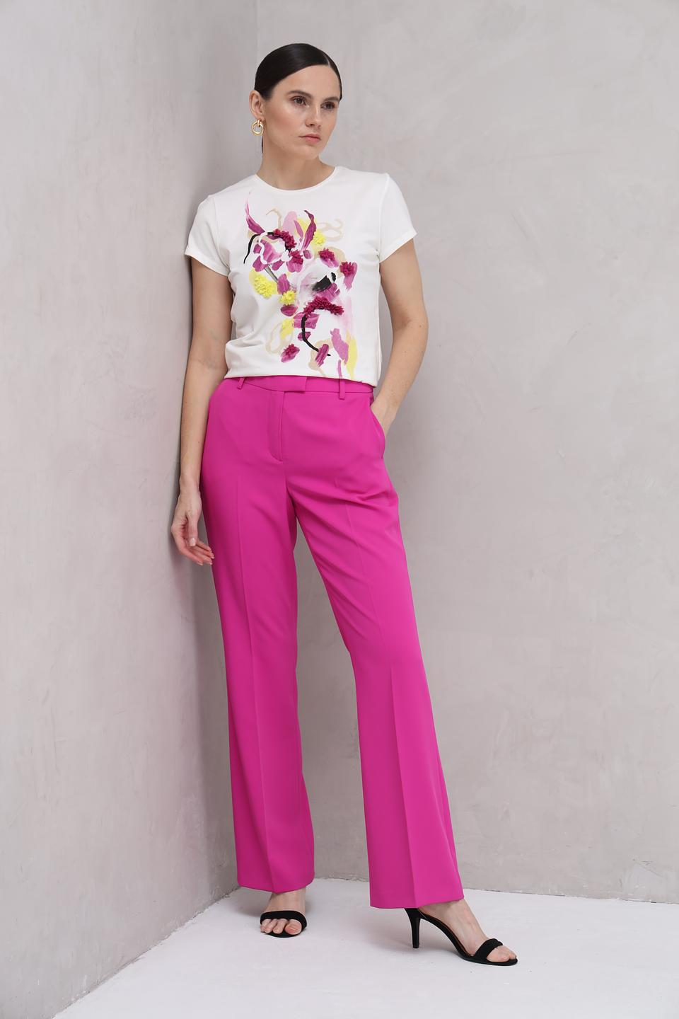 Футболка Taifun с цветочным принтом