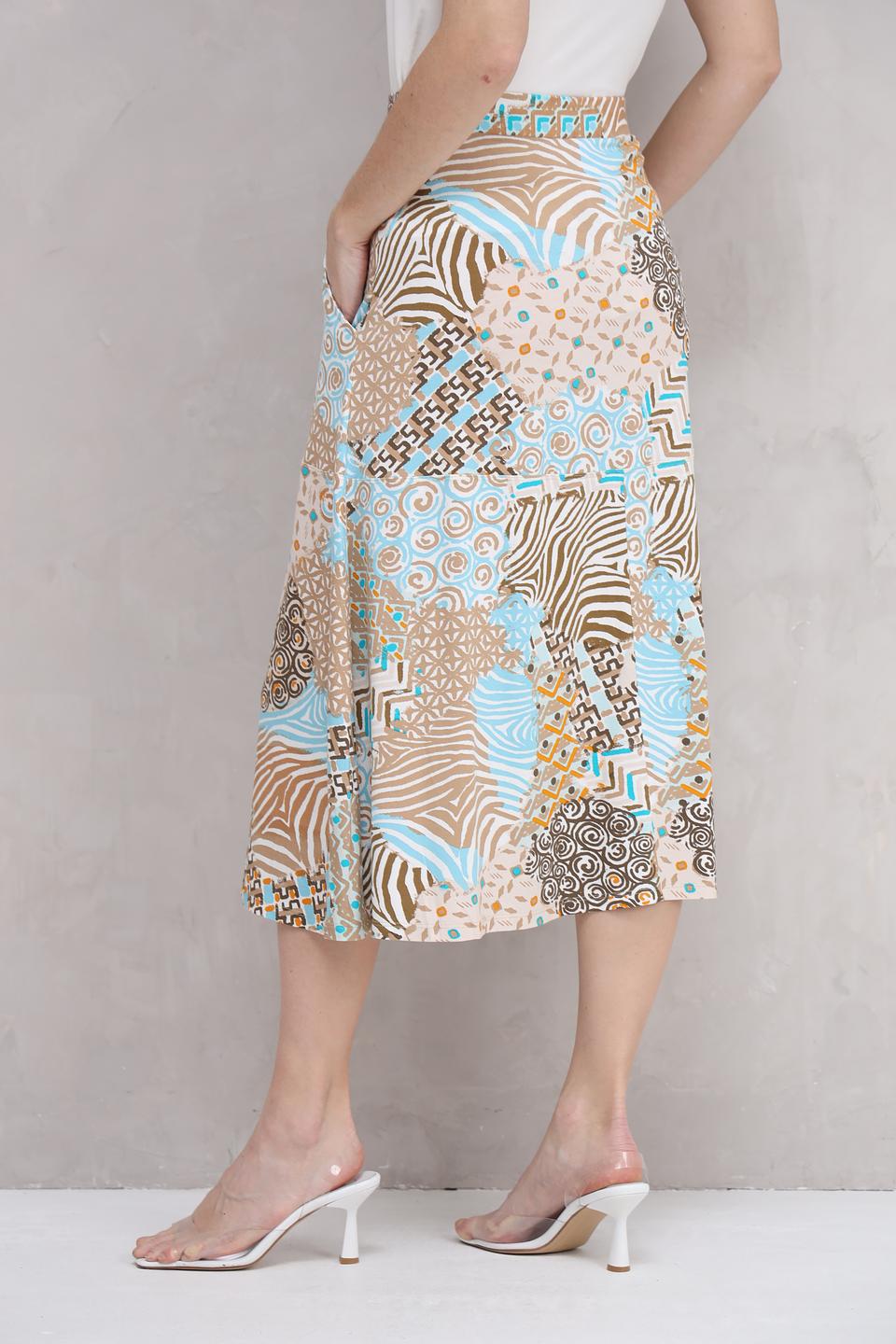 Юбка Lebek с принтом