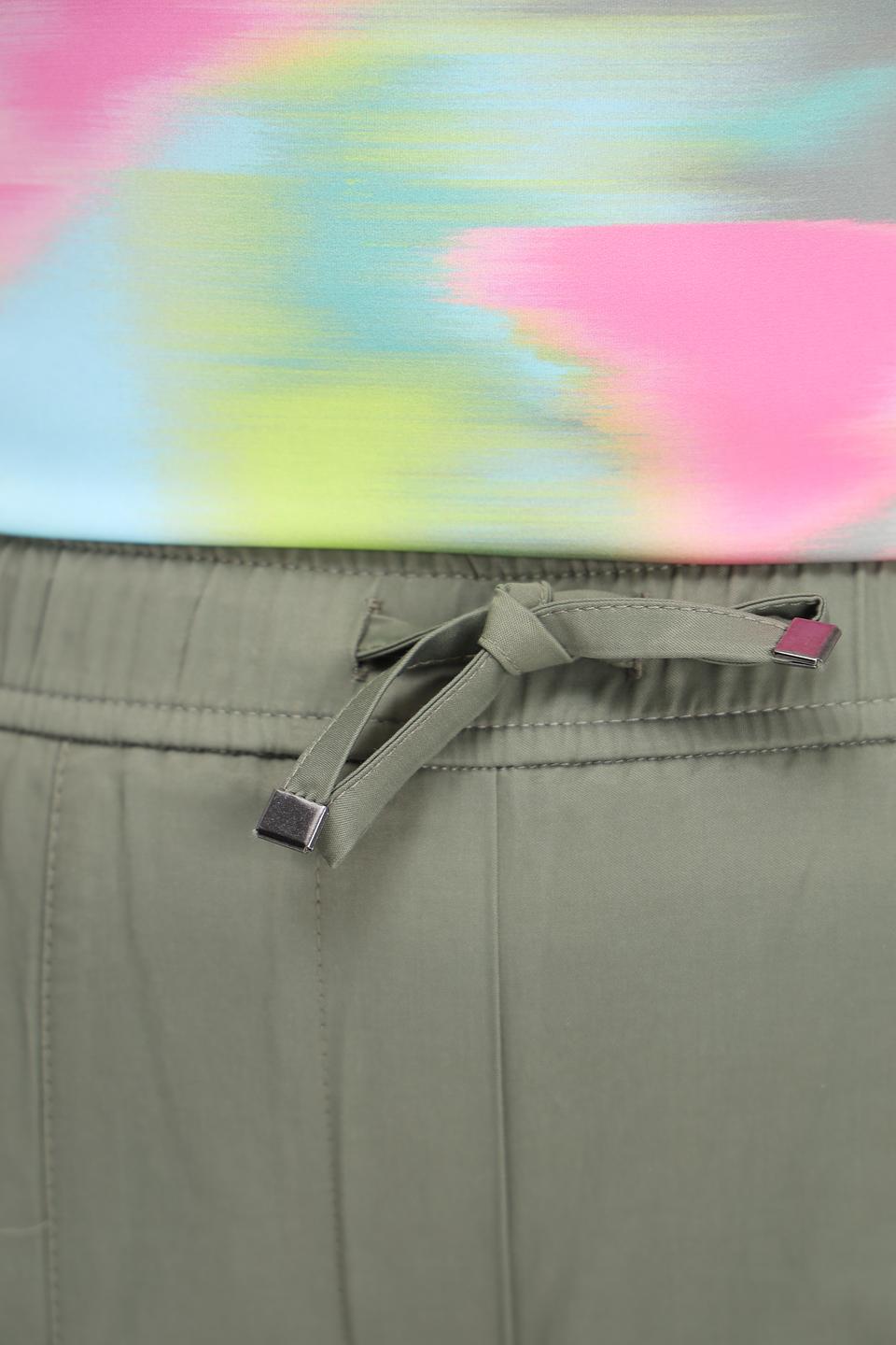 Брюки Rabe collection хаки с карманами