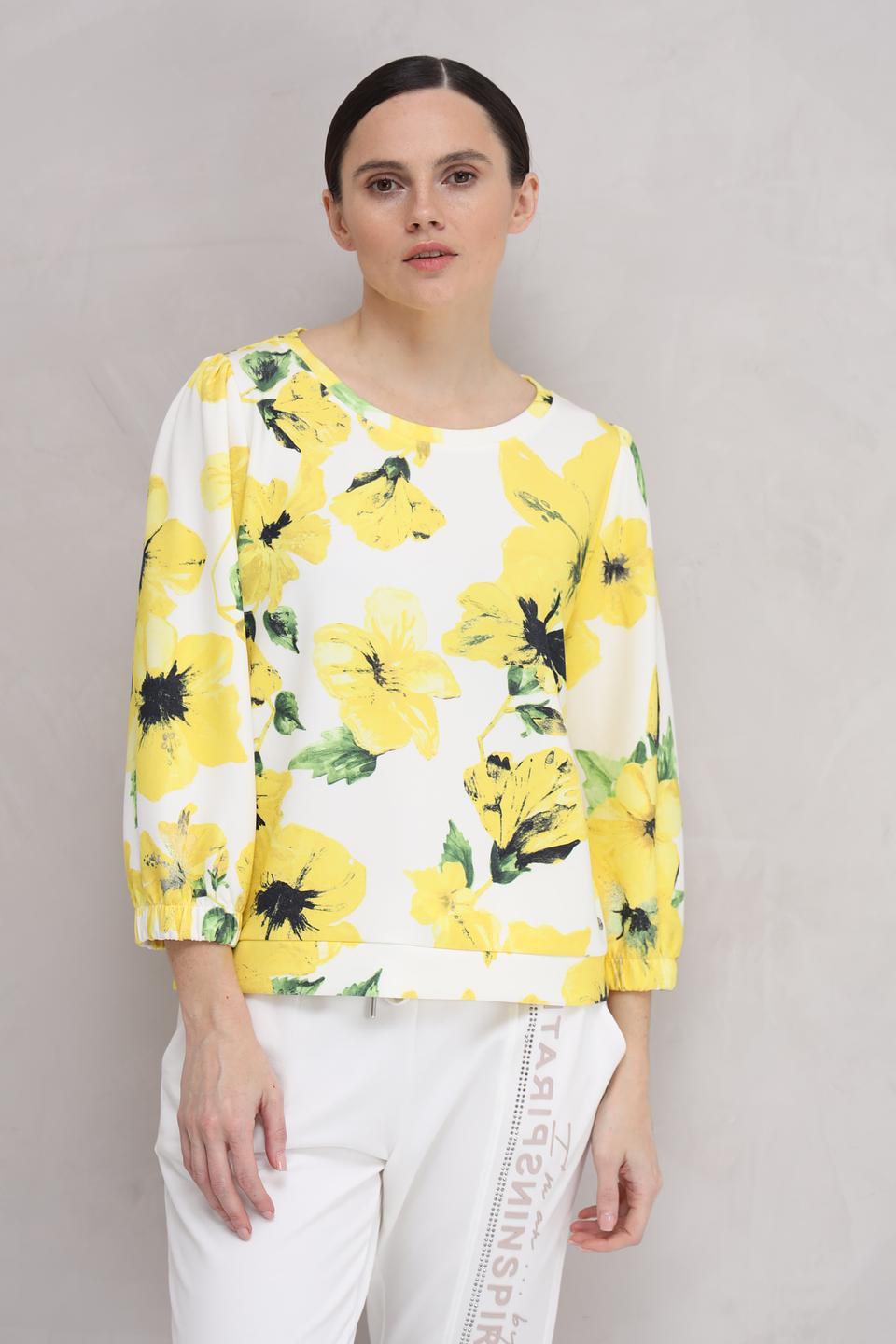 Блуза Monari с цветочным принтом
