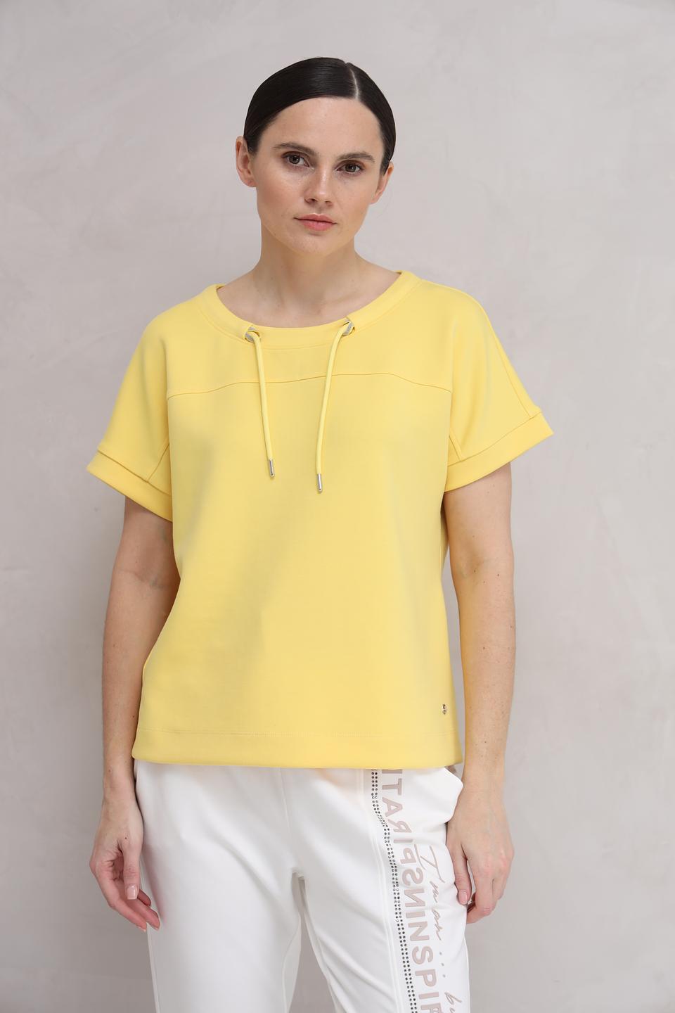 Футболка Monari с кулиской жёлтая
