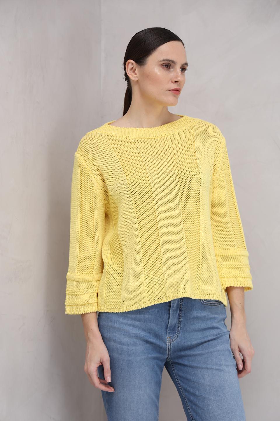 Пуловер Monari жёлтый