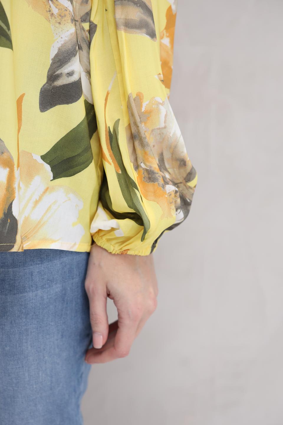 Блуза Monari с цветочным принтом