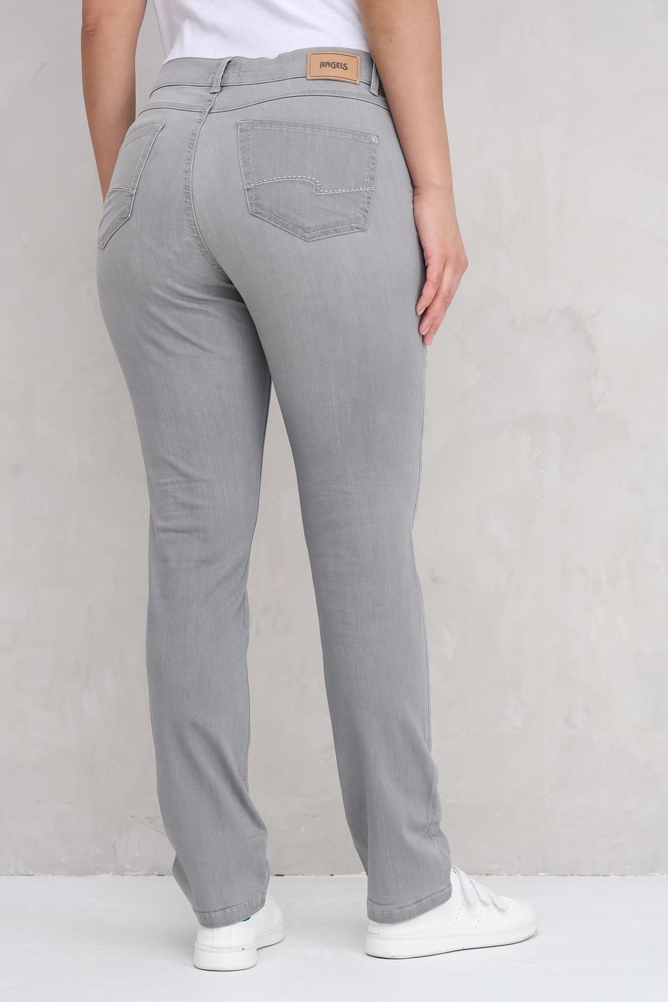 Джинсы Angels серые прямые