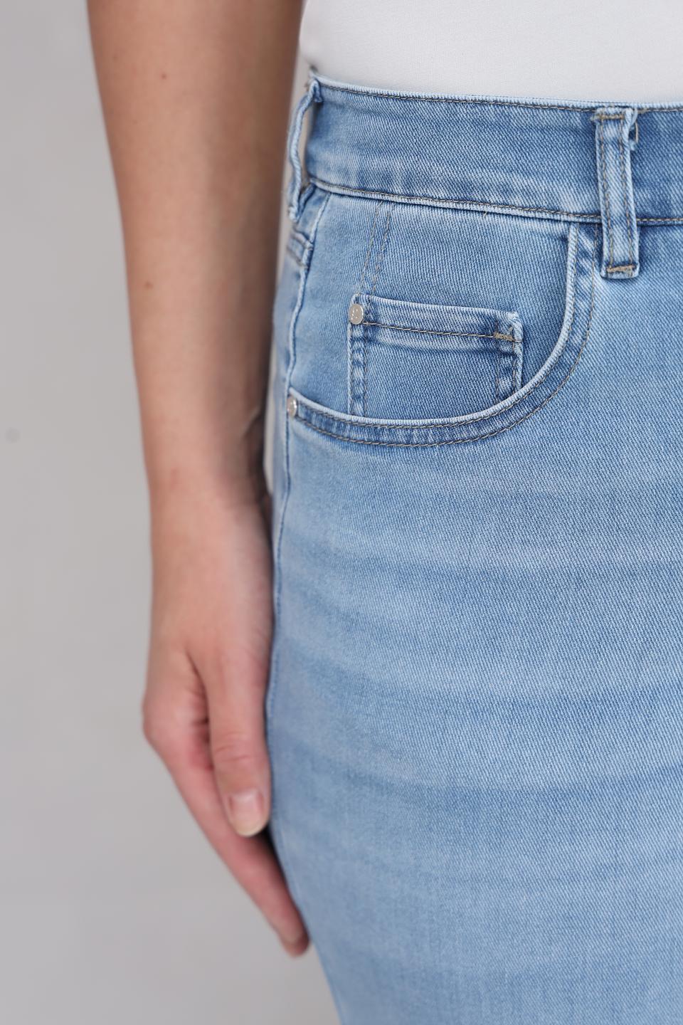 Джинсы Gardeur клеш голубой