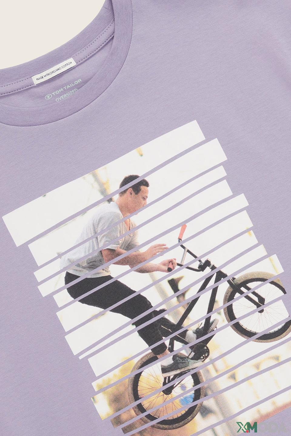 Футболка Tom Tailor детская фиолетовая